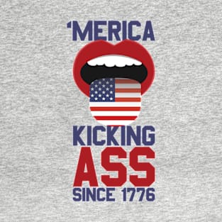 Merica Kicking Ass Since 1776 T-Shirt